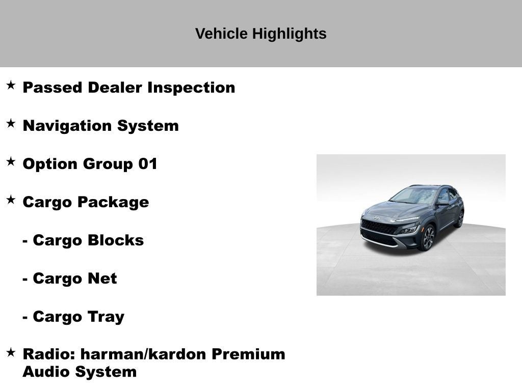 2023 Hyundai Kona Limited