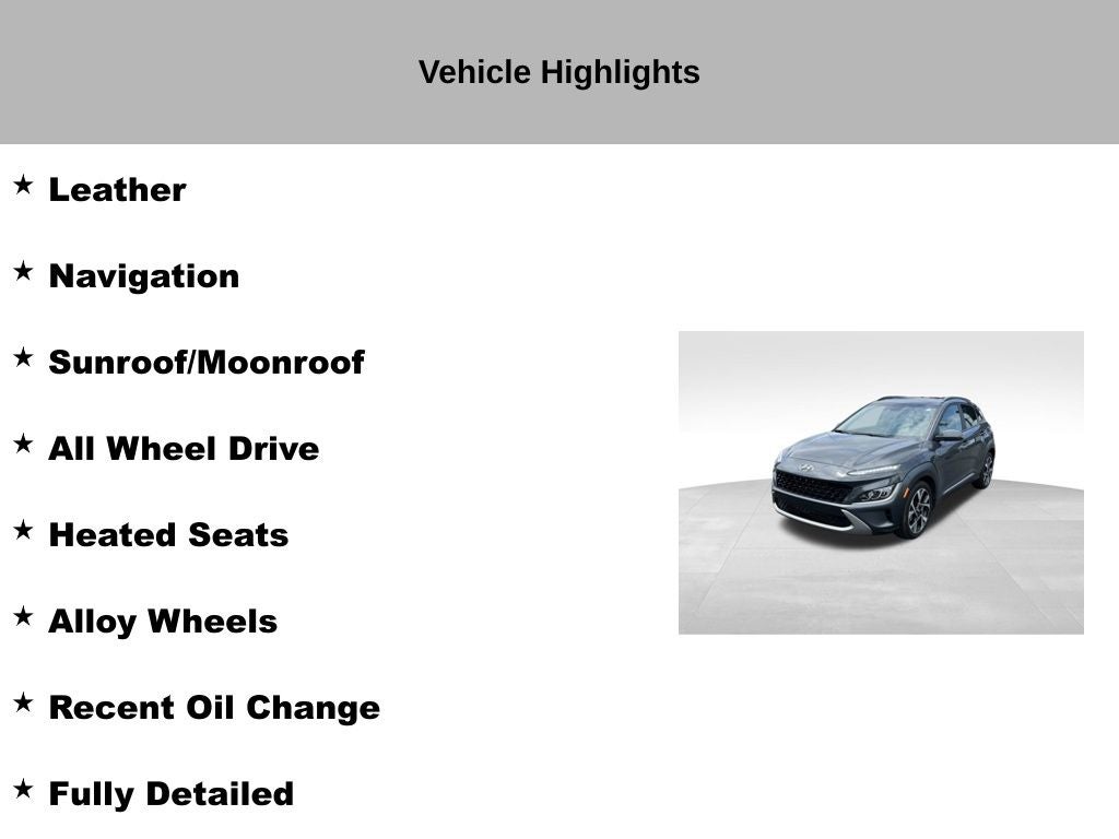 2023 Hyundai Kona Limited