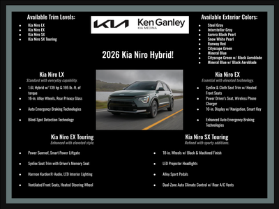 2026 Kia Niro EX