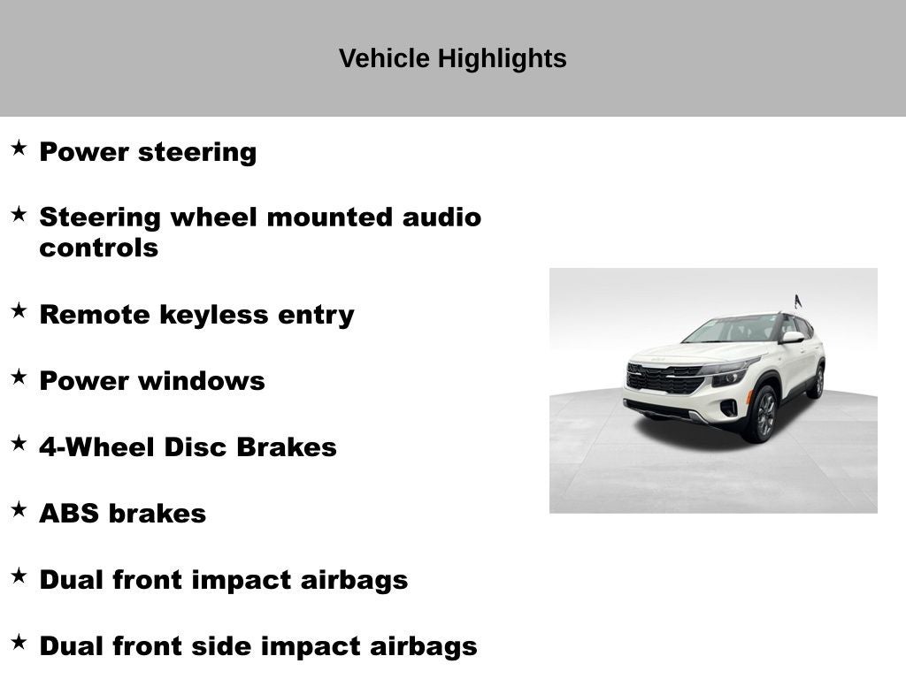 2024 Kia Seltos LX