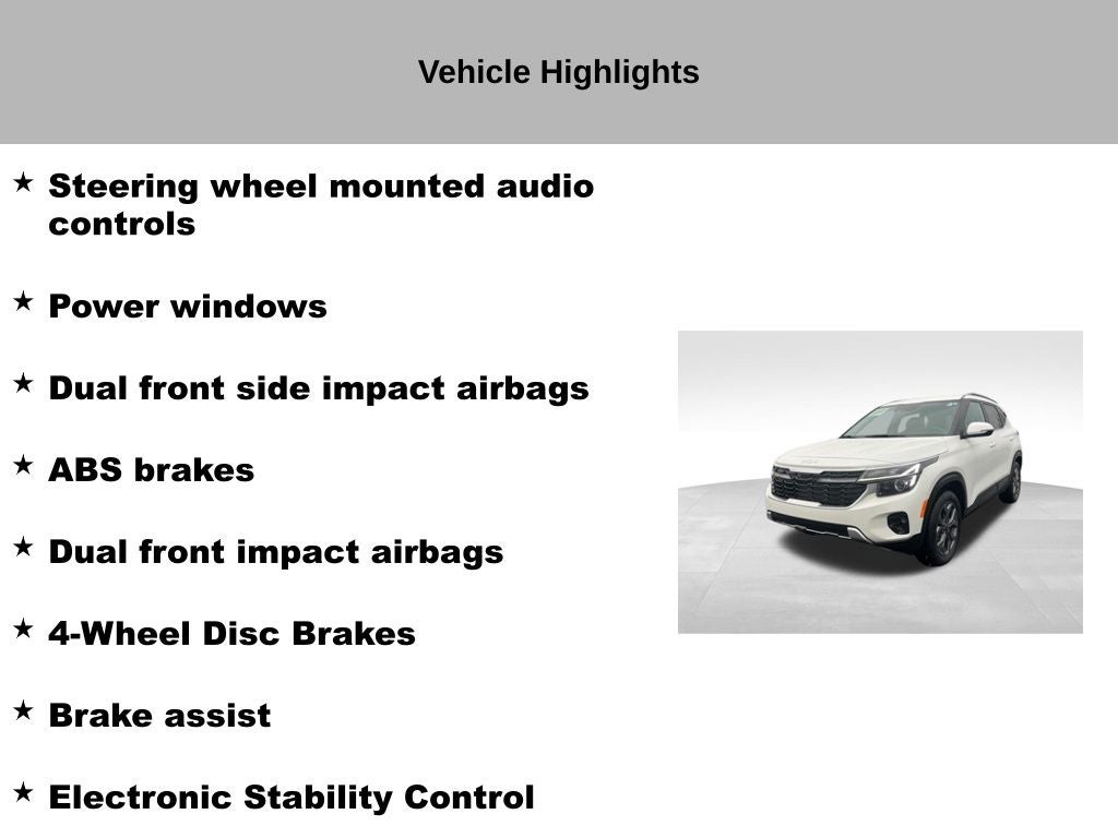 2024 Kia Seltos S