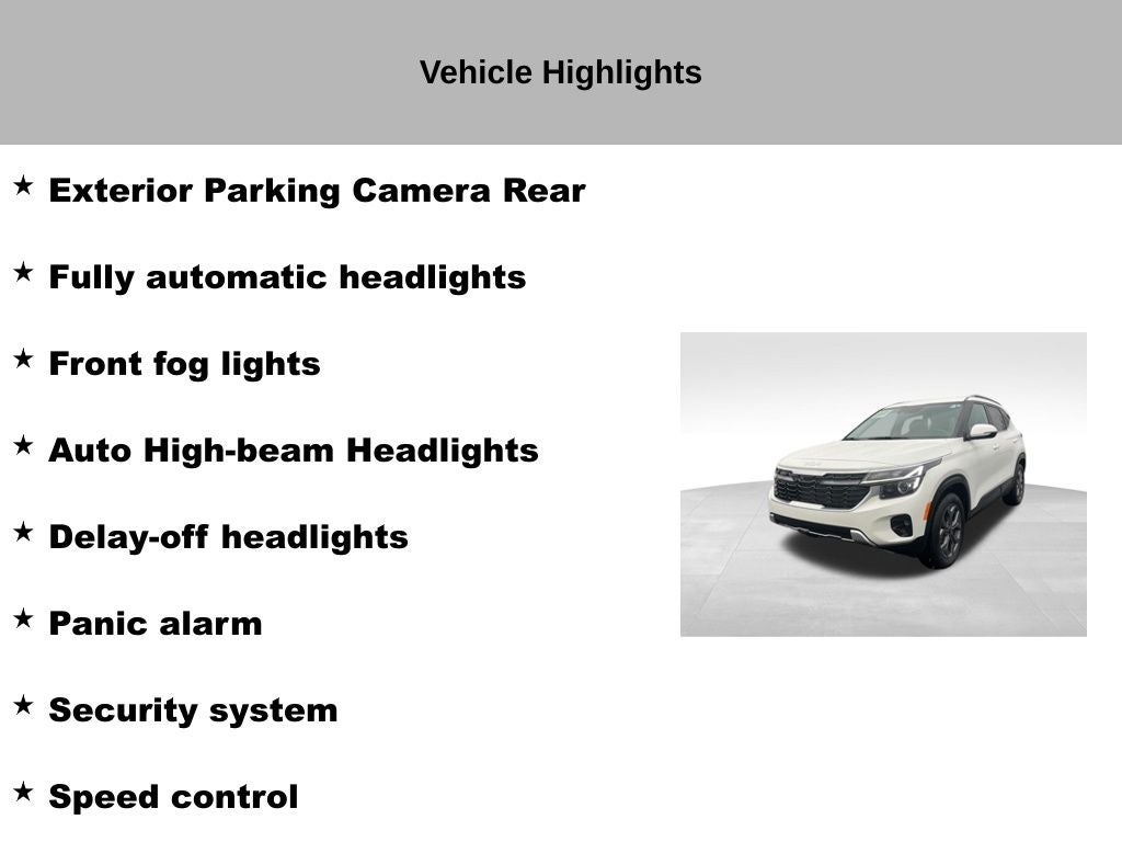 2024 Kia Seltos S