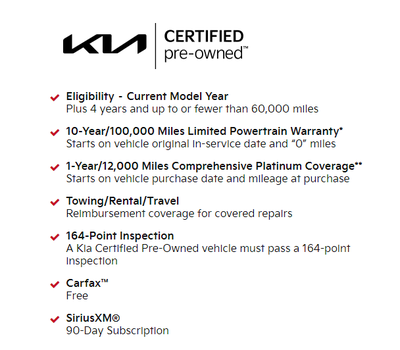 2024 Kia Carnival LX Seat Package