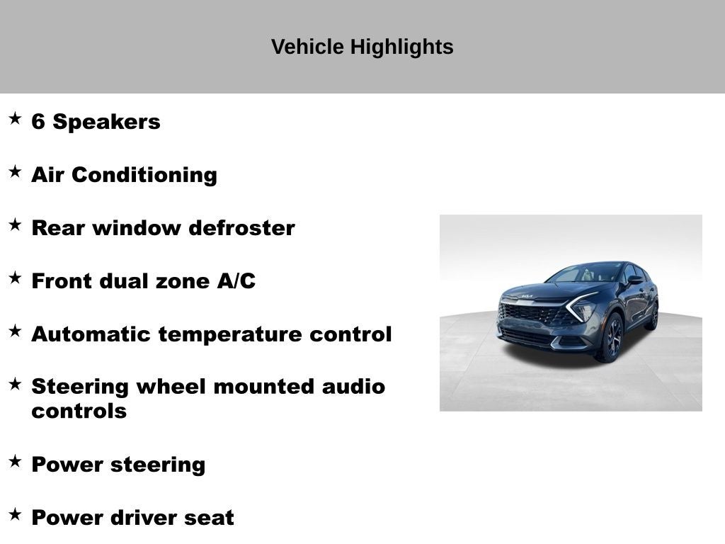 2025 Kia Sportage EX