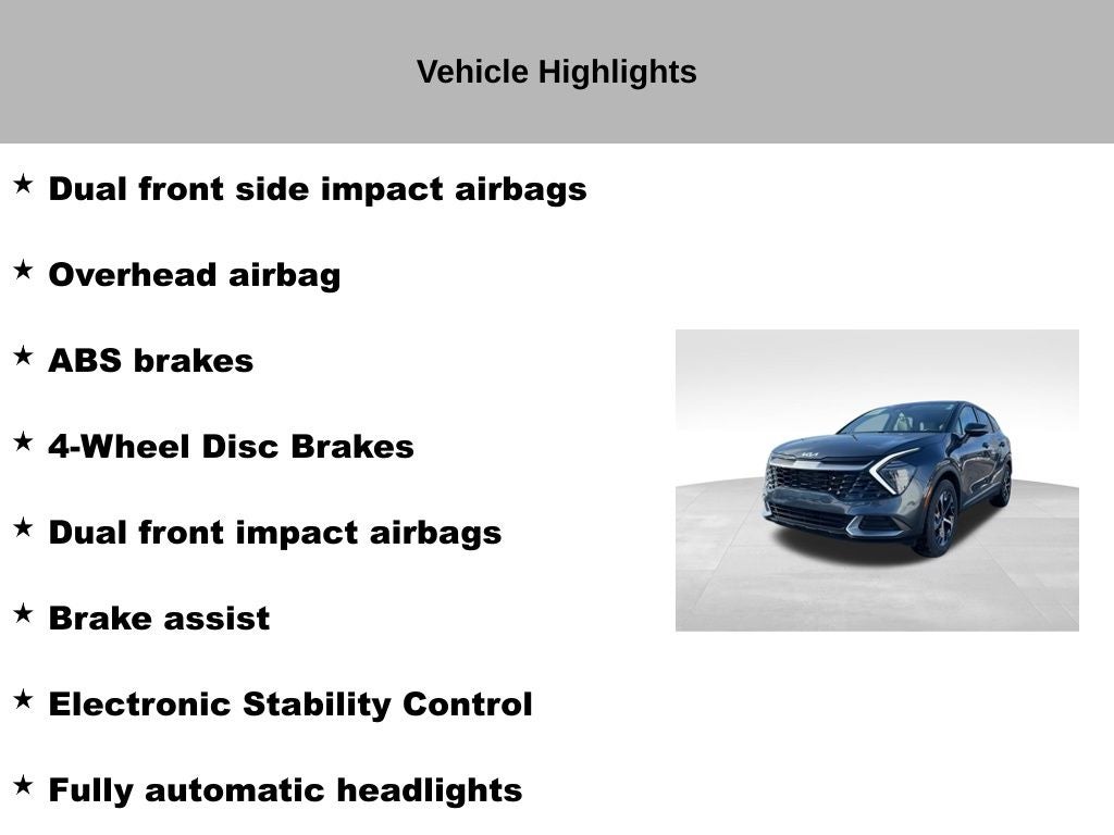 2025 Kia Sportage EX