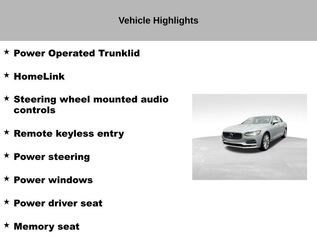 2018 Volvo S90 T6 Inscription