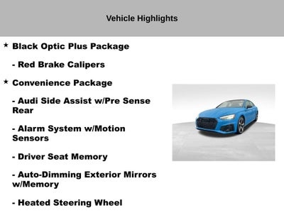 2022 Audi A5 Sportback Premium Plus S Line quattro