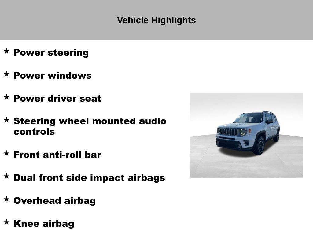 2019 Jeep Renegade Limited