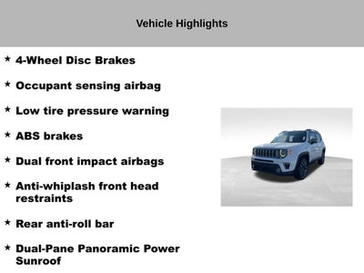 2019 Jeep Renegade Limited