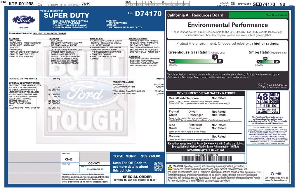 2025 Ford F-250SD XLT