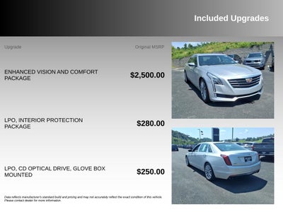 2018 Cadillac CT6 3.6L Luxury