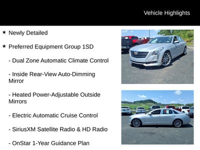 2018 Cadillac CT6 3.6L Luxury