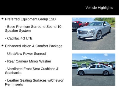 2018 Cadillac CT6 3.6L Luxury