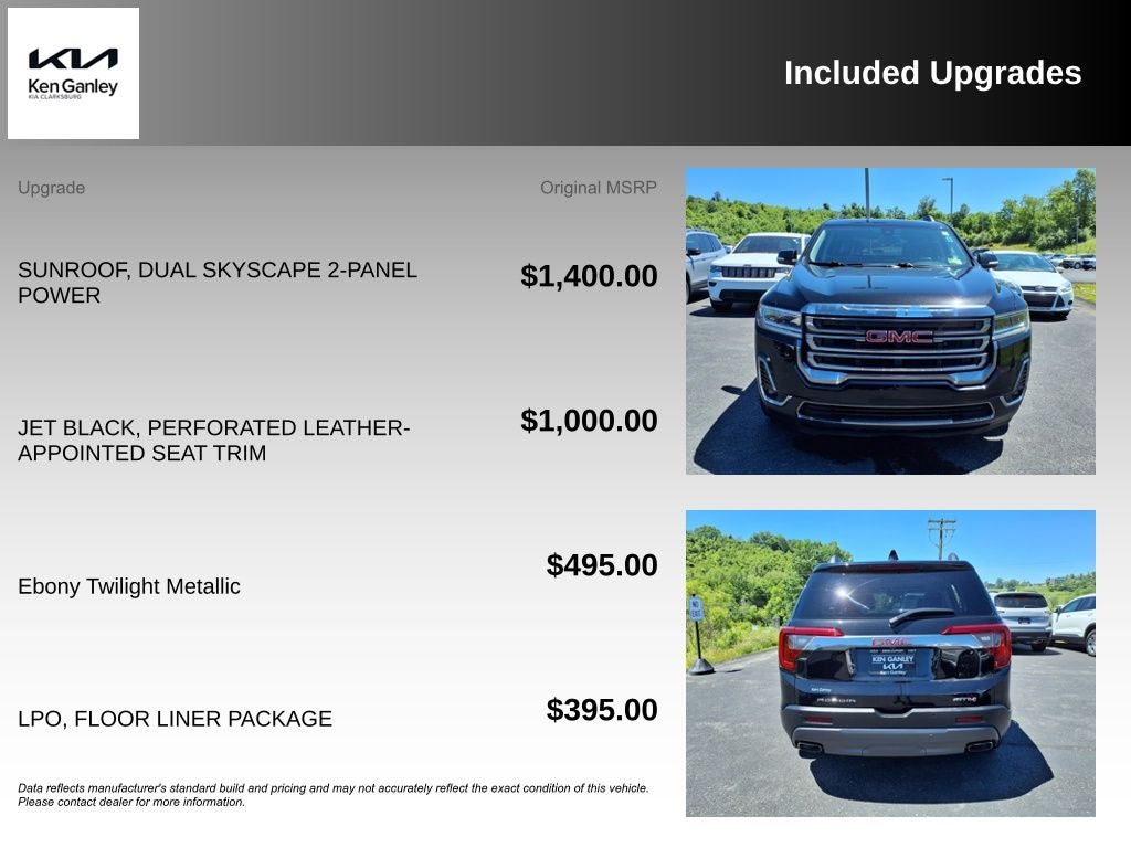 2021 GMC Acadia AT4