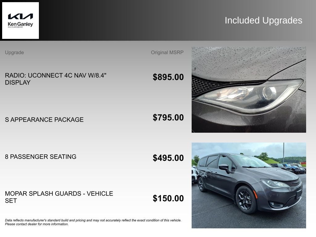 2019 Chrysler Pacifica Touring Plus