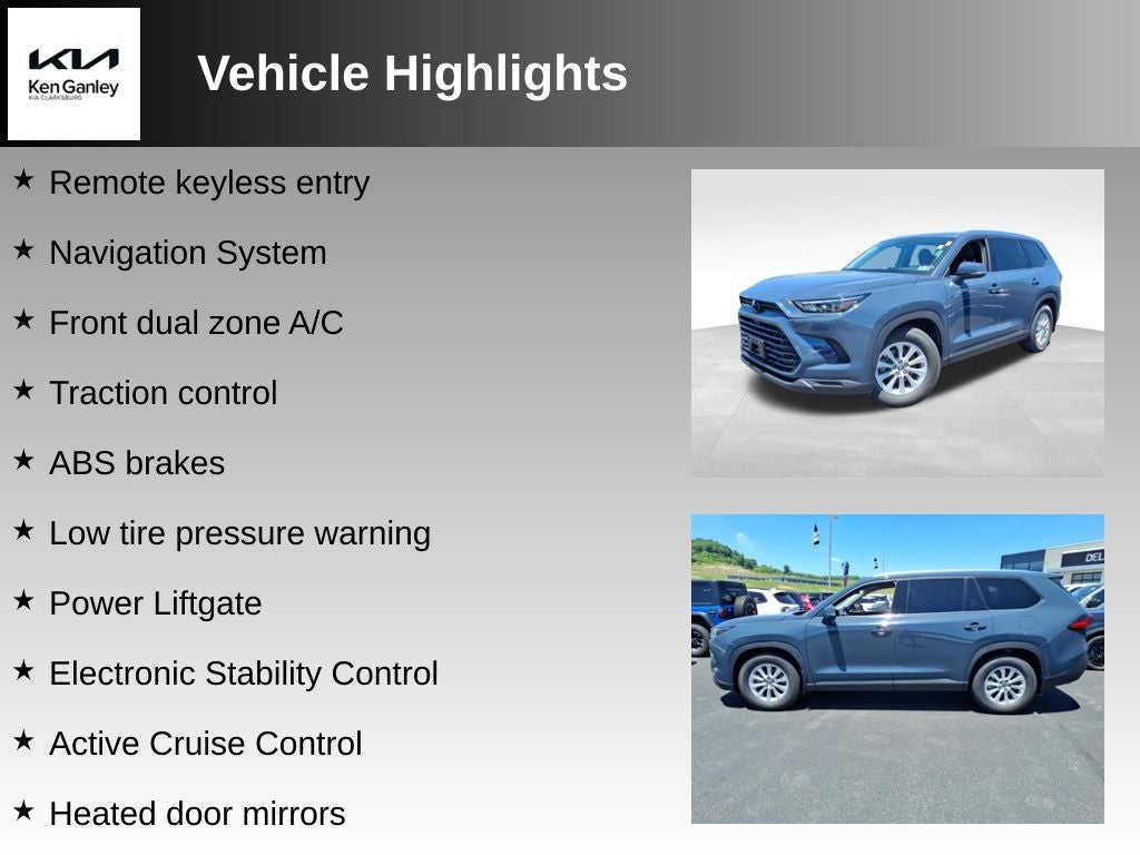 2024 Toyota Grand Highlander Hybrid XLE