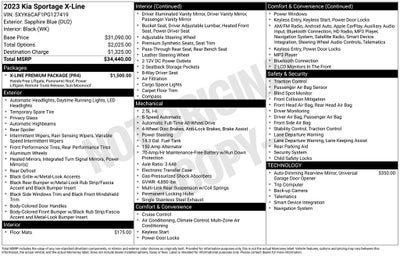 2023 Kia Sportage X-Line