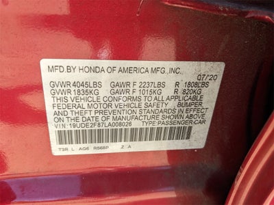 2020 Acura ILX Premium and A-SPEC Packages