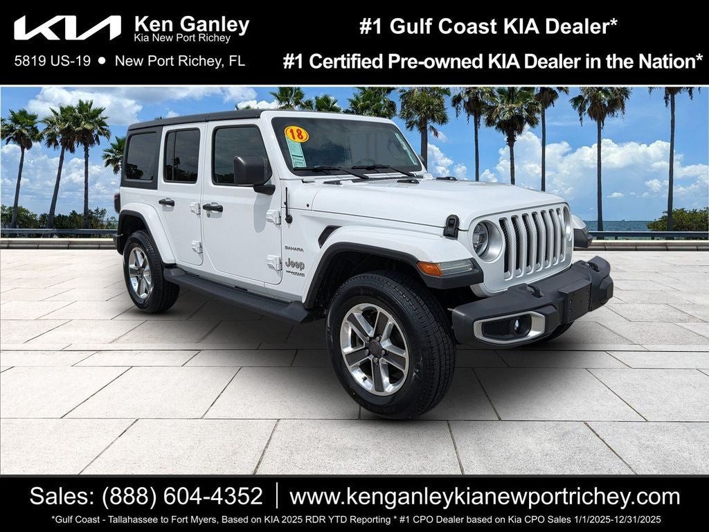 2018 Jeep Wrangler Unlimited Sahara