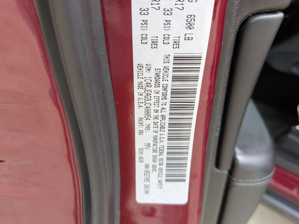 2018 Jeep Grand Cherokee Laredo