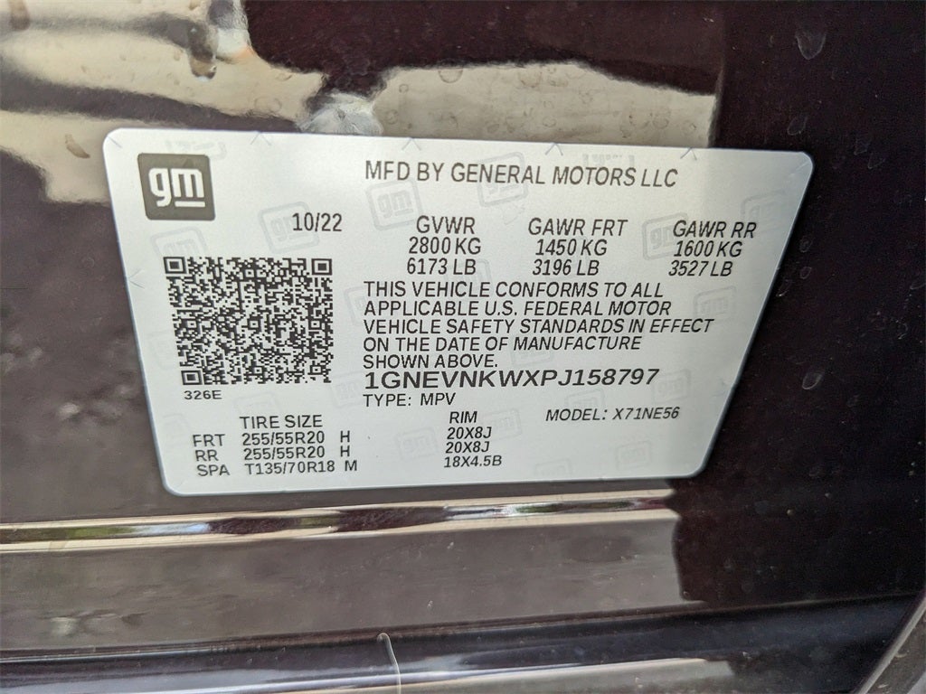 2023 Chevrolet Traverse High Country