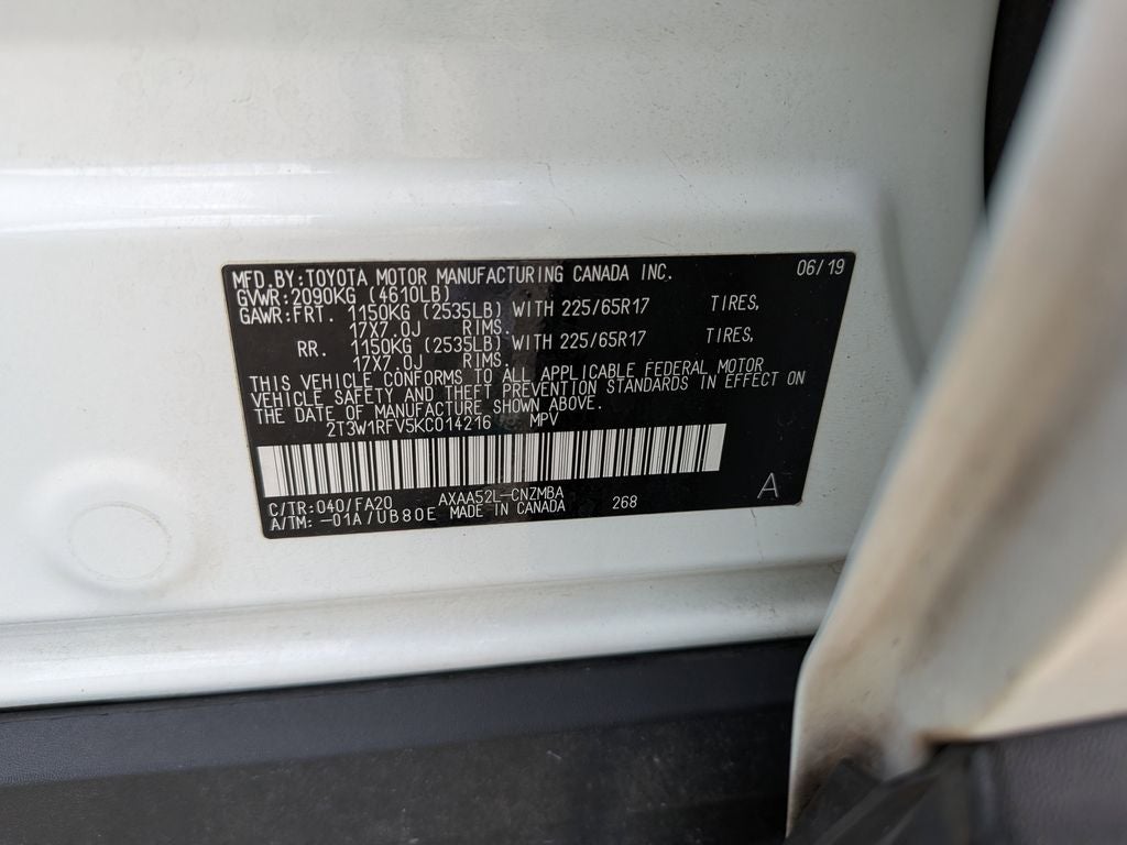 2019 Toyota RAV4 XLE