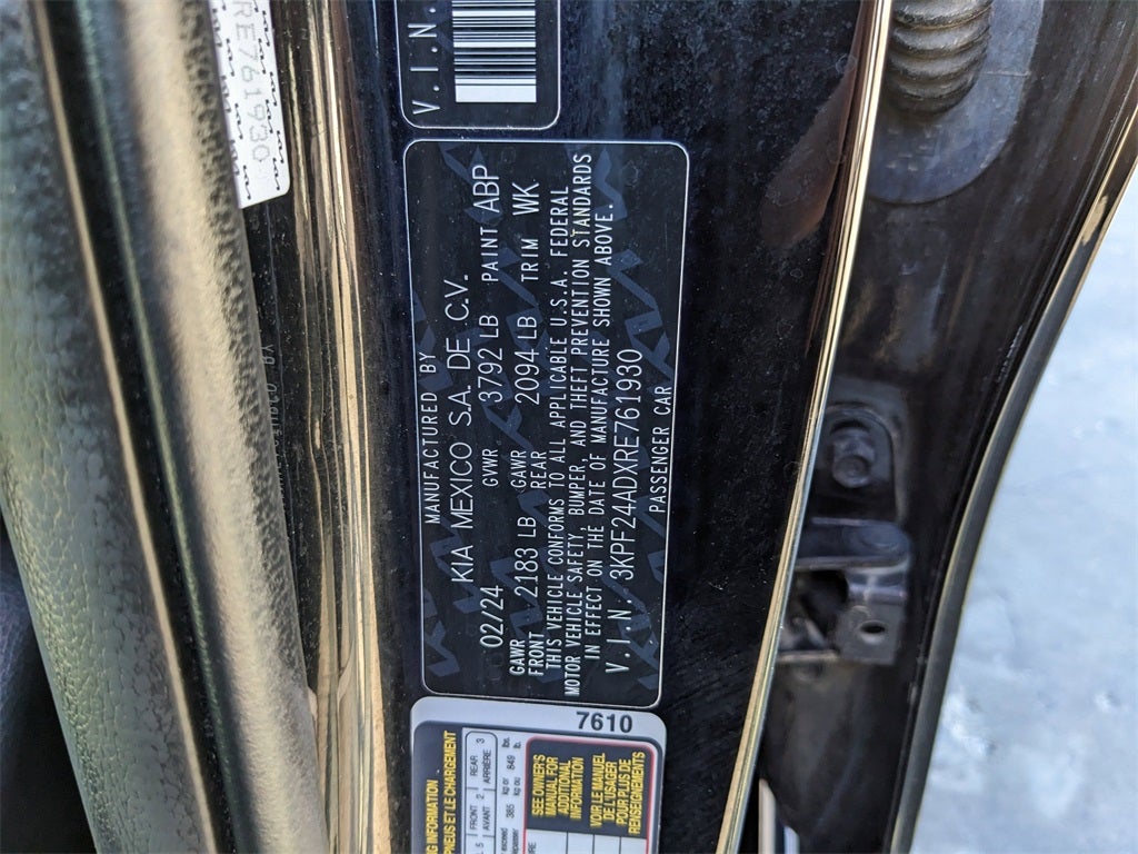 2024 Kia Forte LXS