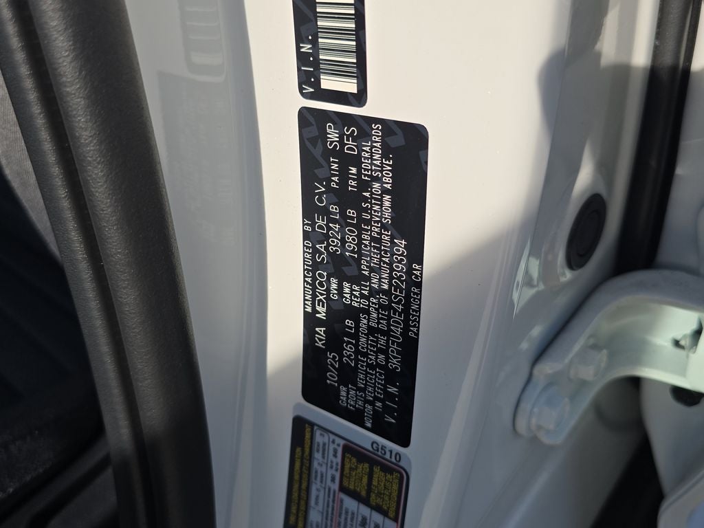 2025 Kia K4 EX