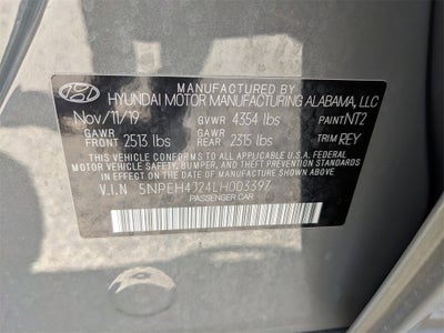 2020 Hyundai Sonata Limited