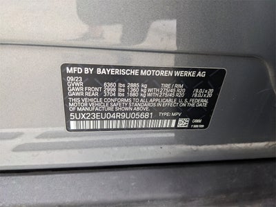 2024 BMW X5 xDrive40i