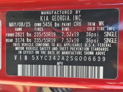 2025 Kia EV6 Light