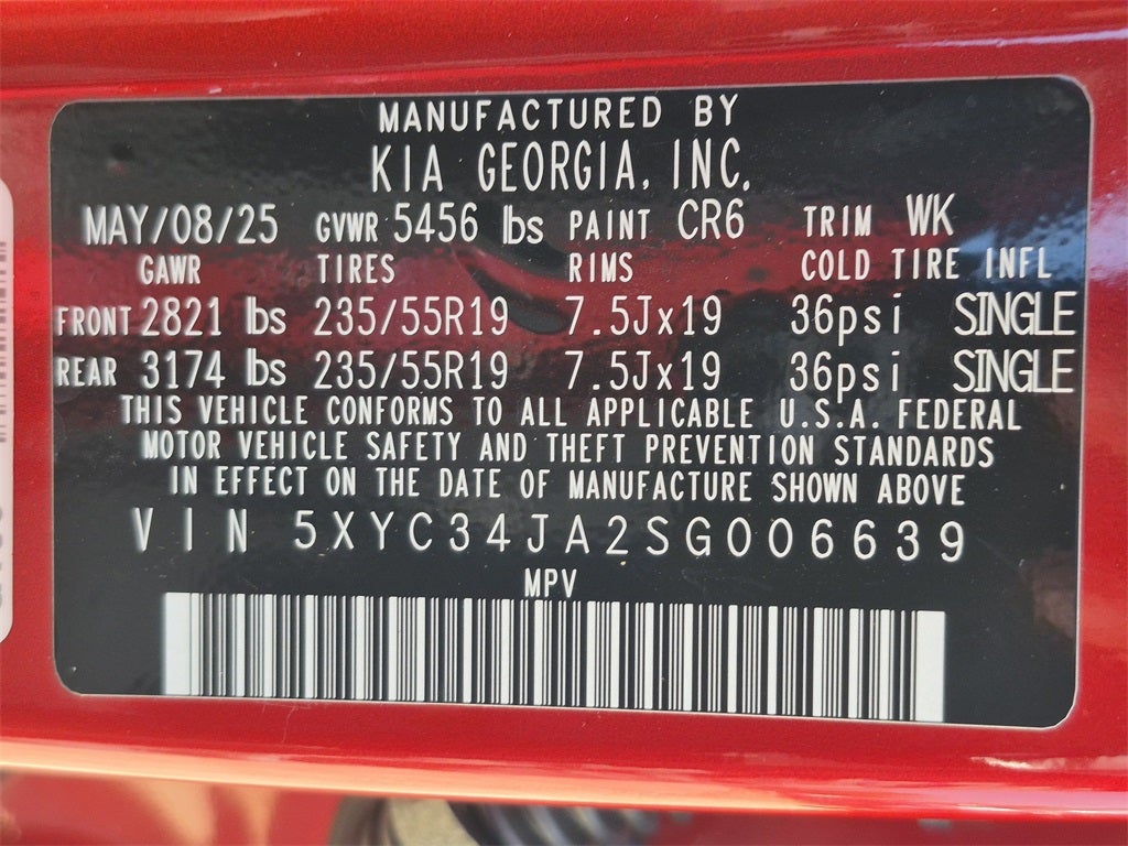 2025 Kia EV6 Light