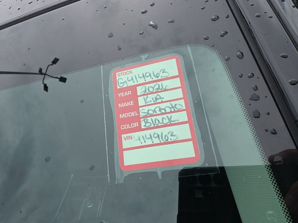 2026 Kia Sorento S