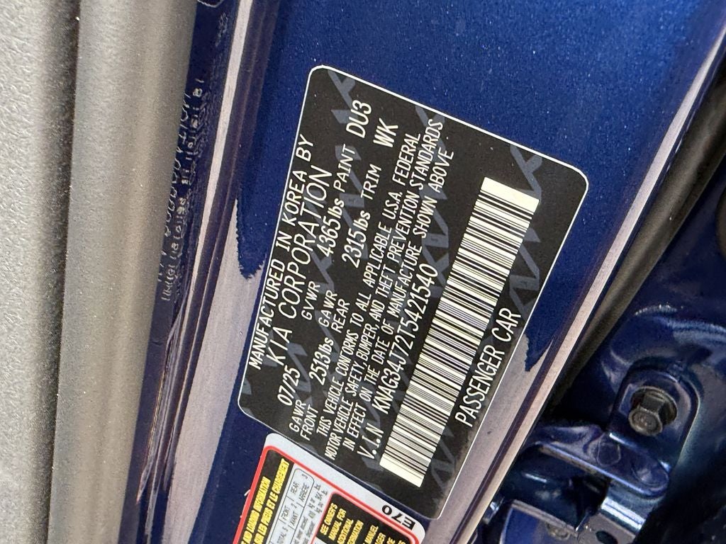 2026 Kia K5 EX