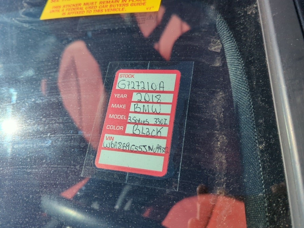 2018 BMW 3 Series 330i