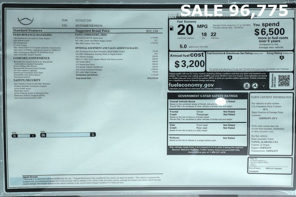 2025 Mercedes-Benz GLE GLE 53 AMG® 4MATIC®