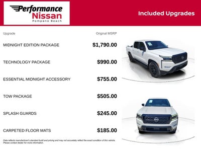 2023 Nissan Frontier SV MIDNIGHT EDITION