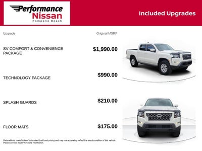 2022 Nissan Frontier SV Convenience