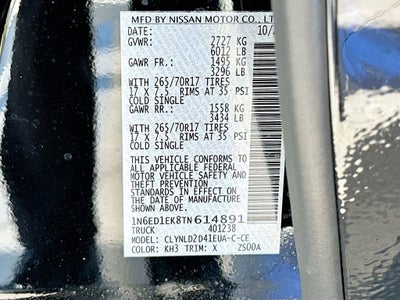 2026 Nissan Frontier PRO-4X ROUSH