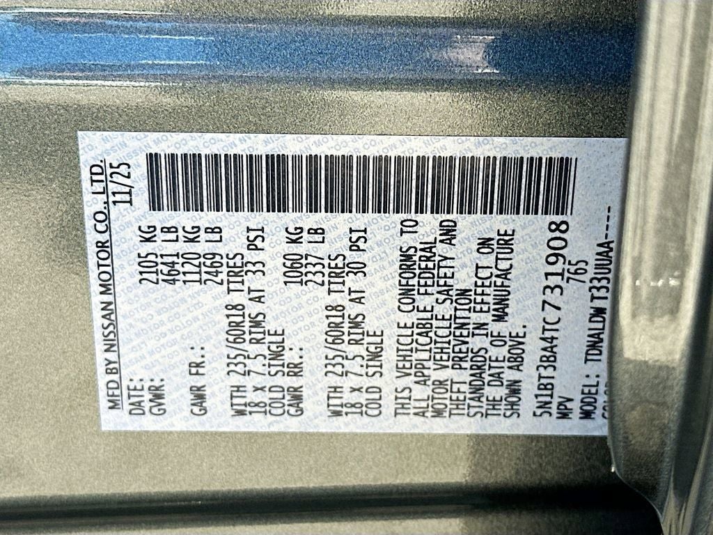 2026 Nissan Rogue SV