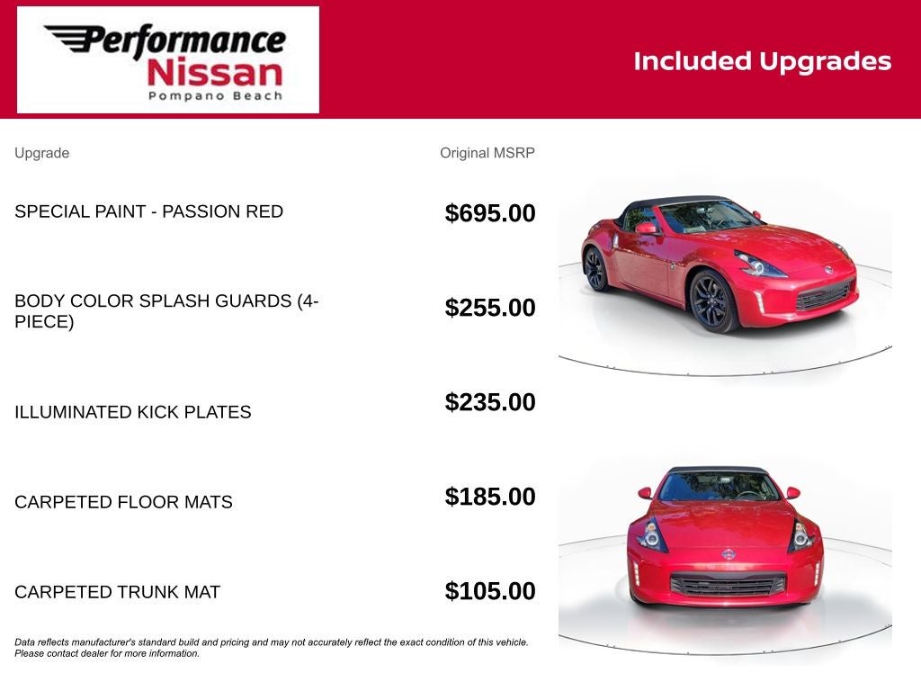 2019 Nissan 370Z Touring ROADSTER