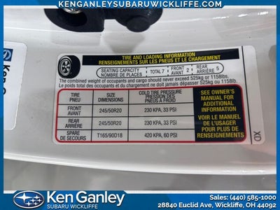 2025 Subaru Ascent Onyx Edition