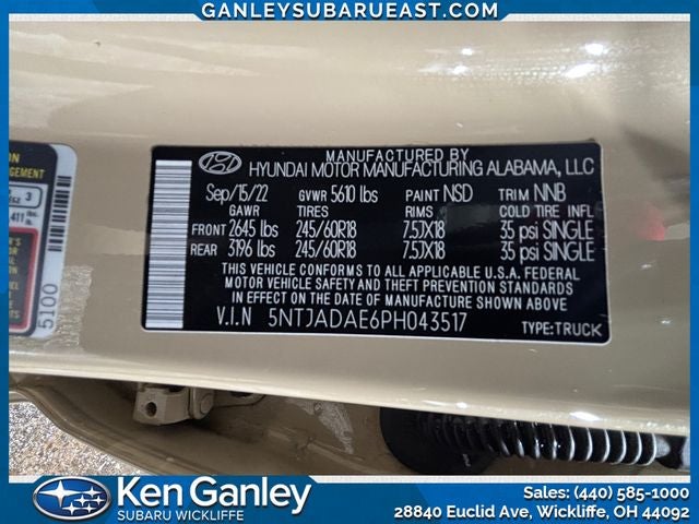 2023 Hyundai Santa Cruz SE