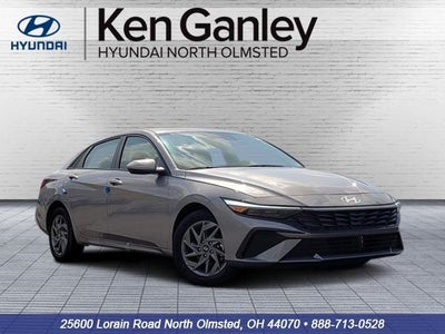 2025 Hyundai Elantra Hybrid Blue