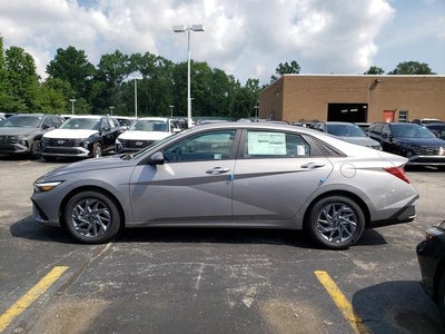 2025 Hyundai Elantra Hybrid Blue