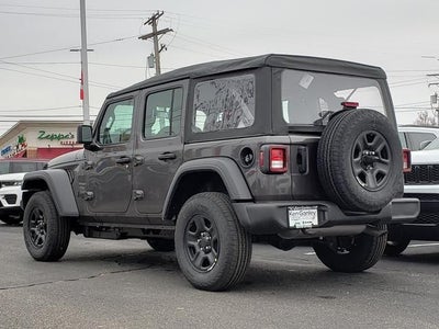 2026 Jeep Wrangler WRANGLER 4-DOOR SPORT