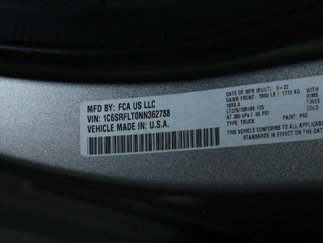 2022 RAM 1500 Rebel Crew Cab 4x4 5'7' Box