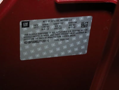 2018 Chevrolet Cruze Premier Auto