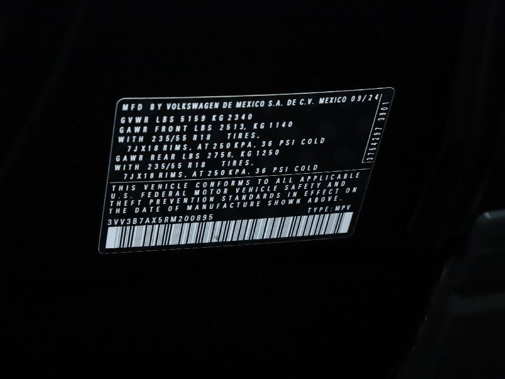 2024 Volkswagen Tiguan 2.0T SE