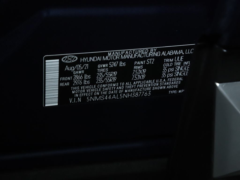 2022 Hyundai Santa Fe Limited